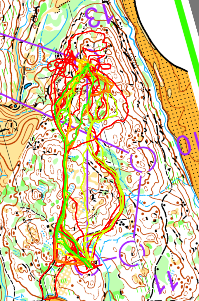 Mange passerte rett forbi 13 post